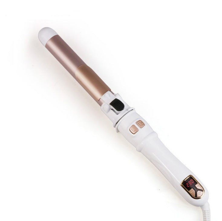 Beachwave Hair Curler with digital display on a white background