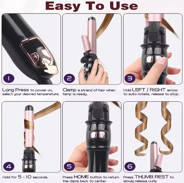 Beachwave Hair Curler Easy to use